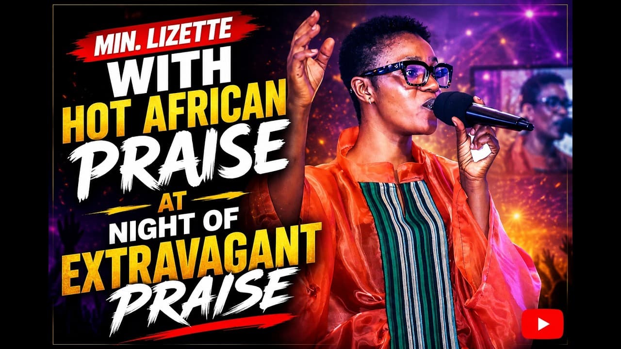 MIN. LIZETTE WITH HOT AFRICAN PRAISE AT NOEP )