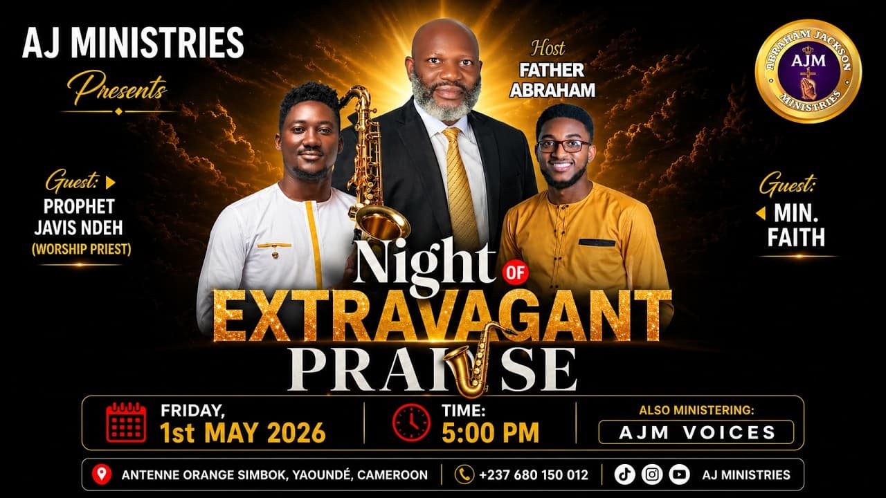 NIGHT OF EXTRAVAGANT PRAISE AT AJM