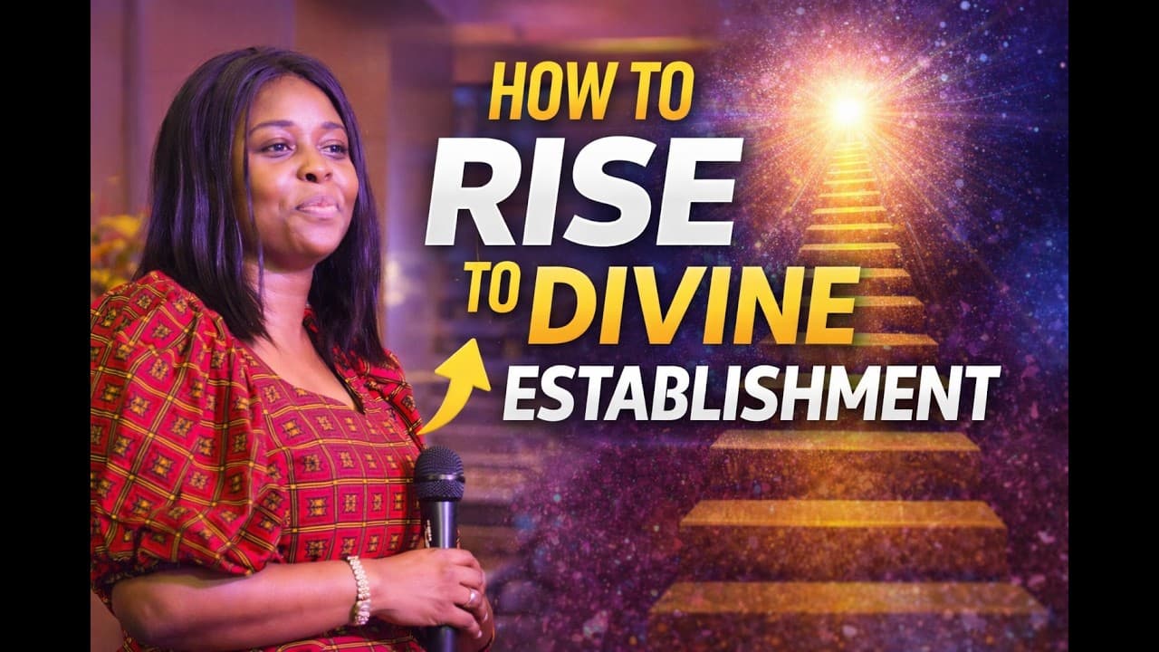 HOW TO RISE TO DIVINE ESTABLISHMNENT