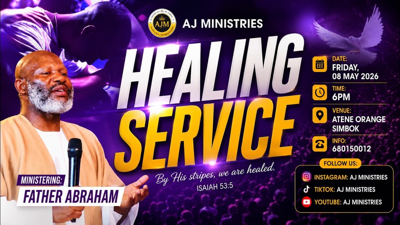 HEALING SERVICE AT AJM